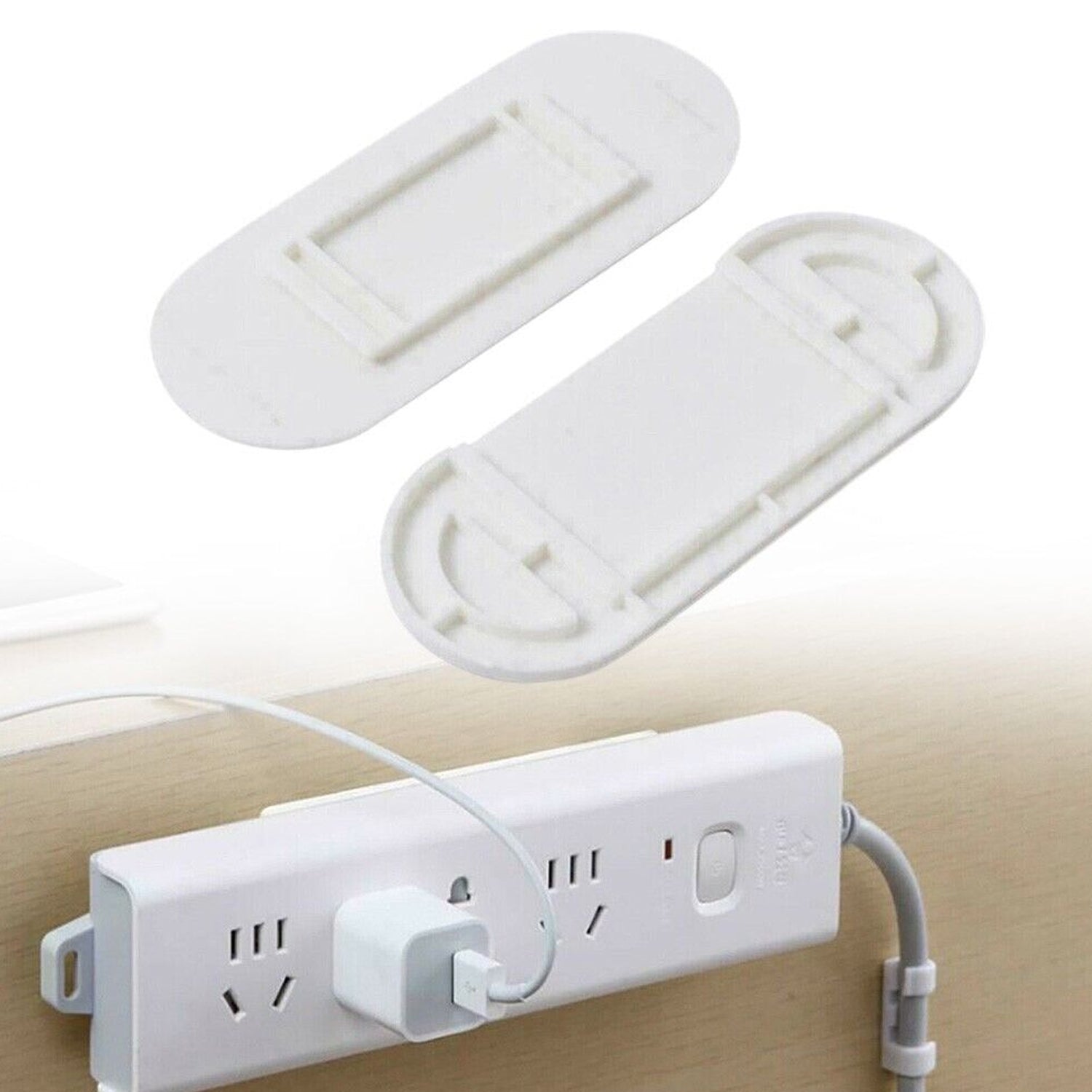 1212 Self Adhesive No Hole Wall Mount, Reusable, Non Residue Plug Organizer  For Home Office & Multiuse Device, Wall Socket Holder Power Strip Holder Wall Mount Wall Hanging 1212 Self Adhesive No Hole Wall Mount, Reusable, Non Residue Plug Organizer  For Home Office & Multiuse Device, Wall Socket Holder Power Strip Holder Wall Mount Wall Hanging